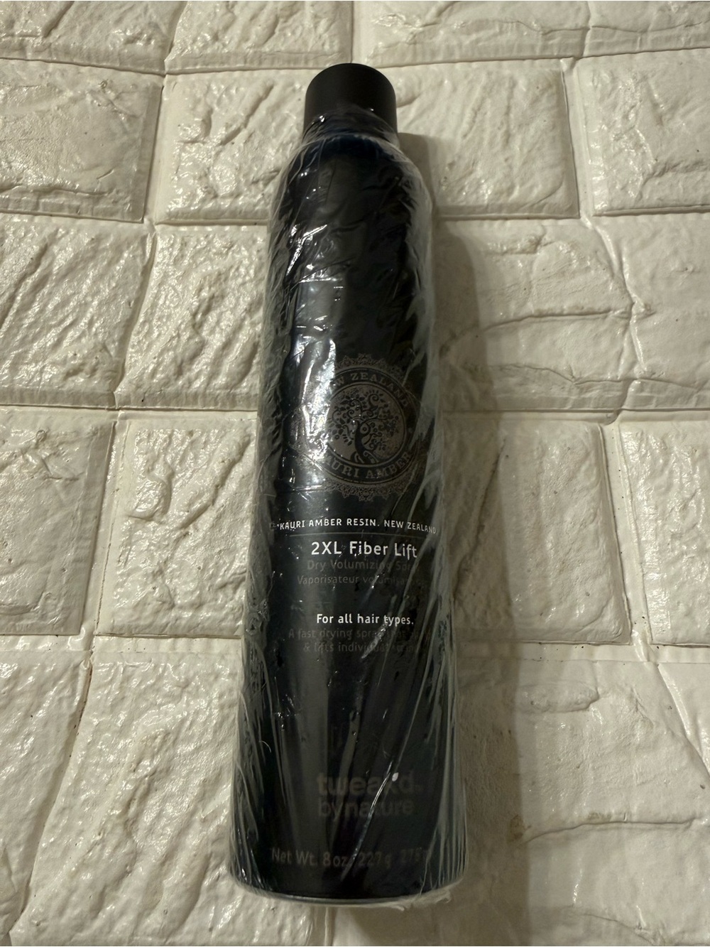 Kauri Amber 2XL Fiber Lift Hair Spray - Black 8oz